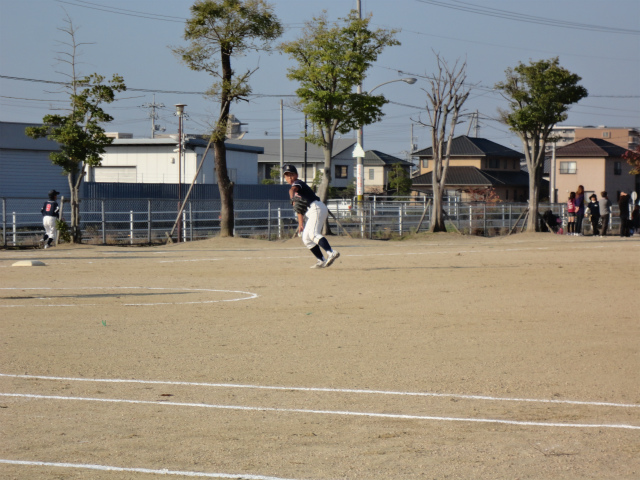 ソフトボールの試合